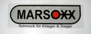 Aufkleber MARSOXX Edelstahlschmuck Männer