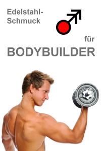 MARSOXX Edelstahlschmuck Bodybuilder Männer