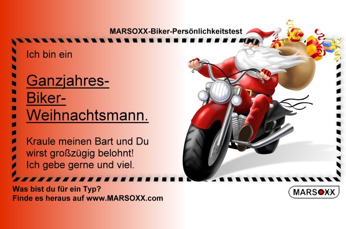 Marsoxx Biker Rocker Schmuck Weihnachtsmann Biker Marsoxx Edelstahlschmuck